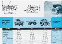 Самоскиди із жорсткою рамою Caterpillar 773