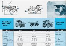 Самоскиди із жорсткою рамою Caterpillar 779