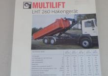 самоскиди зі знімною платформою Multilift LHT 260.51