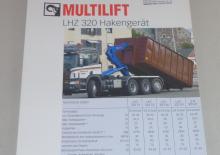 самоскиди зі знімною платформою Multilift LHZ 320.51