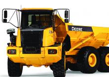 Шарнірні самоскиди John Deere Construction 300D