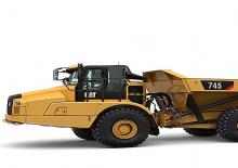 Шарнірні самоскиди Caterpillar 745