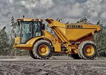Шарнірні самоскиди Hydrema 912FS