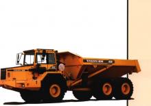 Шарнірні самоскиди Volvo A 30  6x6