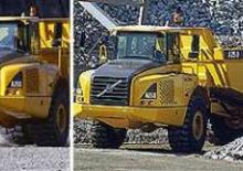 Шарнірні самоскиди Volvo A25E 6x6