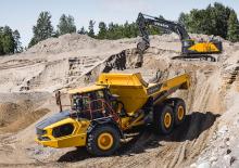 Шарнірні самоскиди Volvo A50
