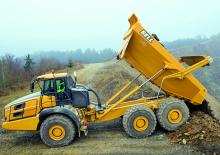 Шарнірні самоскиди Bell B40E