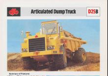 Шарнірні самоскиди Caterpillar D25B