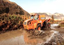 Шарнірні самоскиди Doosan DA40