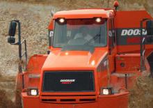Шарнірні самоскиди Doosan MT 26