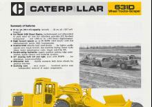 Скрепери Caterpillar 631D