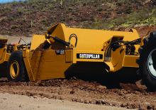 Скрепери Caterpillar TS225
