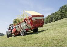 Спрощені причепи для силосу Pöttinger Boss Alpin 251