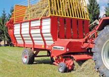 Спрощені причепи для силосу Pöttinger Boss Junior 17 T