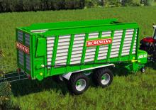 Спрощені причепи для силосу L. Bergmann Carex 38 S