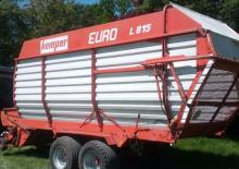 Спрощені причепи для силосу Kemper Euro L 815