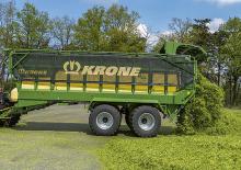 Спрощені причепи для силосу Krone GX 440 Pro