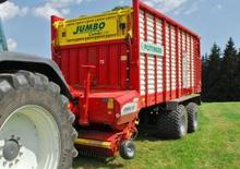Спрощені причепи для силосу Pöttinger Jumbo 7200 D