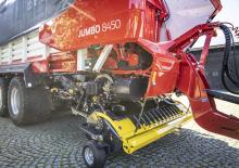 Спрощені причепи для силосу Pöttinger Jumbo 8450 DB