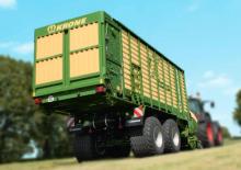 Спрощені причепи для силосу Krone ZX 350 GL
