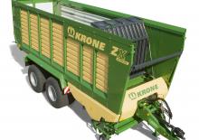 Спрощені причепи для силосу Krone ZX 430 GL