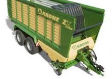 Спрощені причепи для силосу Krone ZX 430 GL