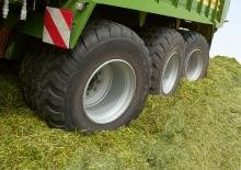Спрощені причепи для силосу Krone ZX 450 GL