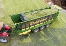 Спрощені причепи для силосу Krone ZX 470 GL