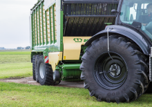 Спрощені причепи для силосу Krone ZX 560 GD