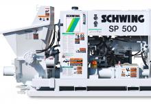 стаціонарні насоси для подачі бетону SCHWING-Stetter SP 500 E