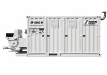 стаціонарні насоси для подачі бетону SCHWING-Stetter SP 9000 D Container