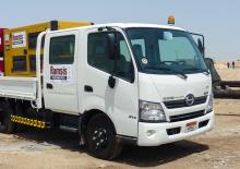 стійке шасі Hino 300 717 CREW 4x2