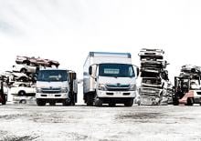 стійке шасі Hino 300 916 HYBRID 4x2