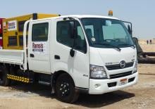 стійке шасі Hino 300 921 CREW 4x2