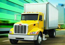 стійке шасі Peterbilt 337 PACCAR PX-9