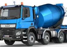 стійке шасі DAF CF 370 FAD Mixer Construction