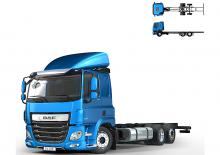 стійке шасі DAF CF 370 FAR Low Deck