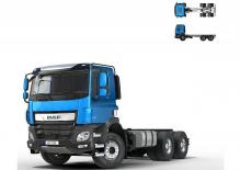 стійке шасі DAF CF 370 FAT