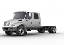 стійке шасі International Durastar 4400 107 SBA Crew Cab Cummins L9
