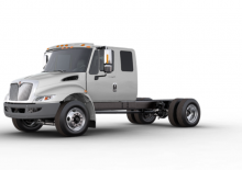 стійке шасі International Durastar 4400 107 SBA Extended Cab Cummins L9