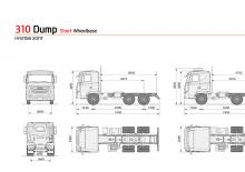 стійке шасі Hyundai Commercial Vehicles H380.310 D6AC