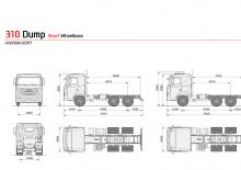 стійке шасі Hyundai Commercial Vehicles H380.310 D6HA38