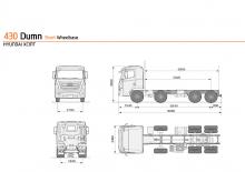 стійке шасі Hyundai Commercial Vehicles H380.430 D6HA42
