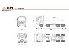 стійке шасі Hyundai Commercial Vehicles H380.430 D6HB3H