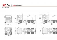 стійке шасі Hyundai Commercial Vehicles H400.310 D6HA40A