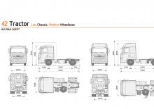 стійке шасі Hyundai Commercial Vehicles H420.400 D6AC
