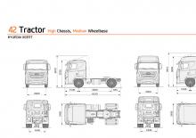 стійке шасі Hyundai Commercial Vehicles H420.430 D6HA3H