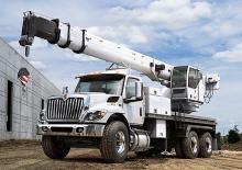 стійке шасі International HV607 107 Regular Cab Cummins L9