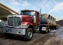 стійке шасі International HX520 120 Day Cab Cummins ISX15