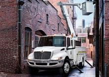 стійке шасі International MV607 107 Crew Cab Cummins L9